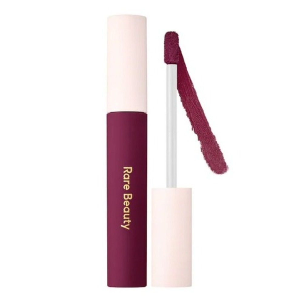 Rare Beauty Lip Souffle Matte Lip Cream Strengthen 0.13 fl oz Dark Wine Red